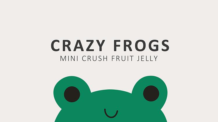Colourful Cute Frog Jar ISO jelly