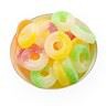 MiniCrush Candy Snacks Jelly Fruit Candy Sour Coated Gummy Ring Candy