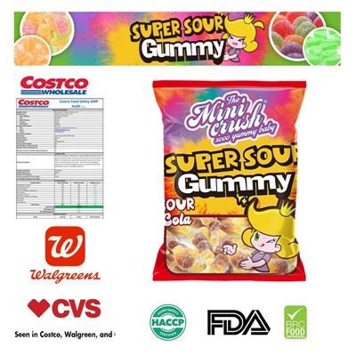 Super Sour Gummy Candy