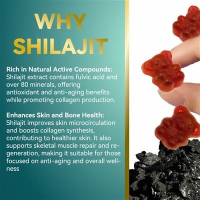 Shilajit Gummies (Functional Vitamin C)